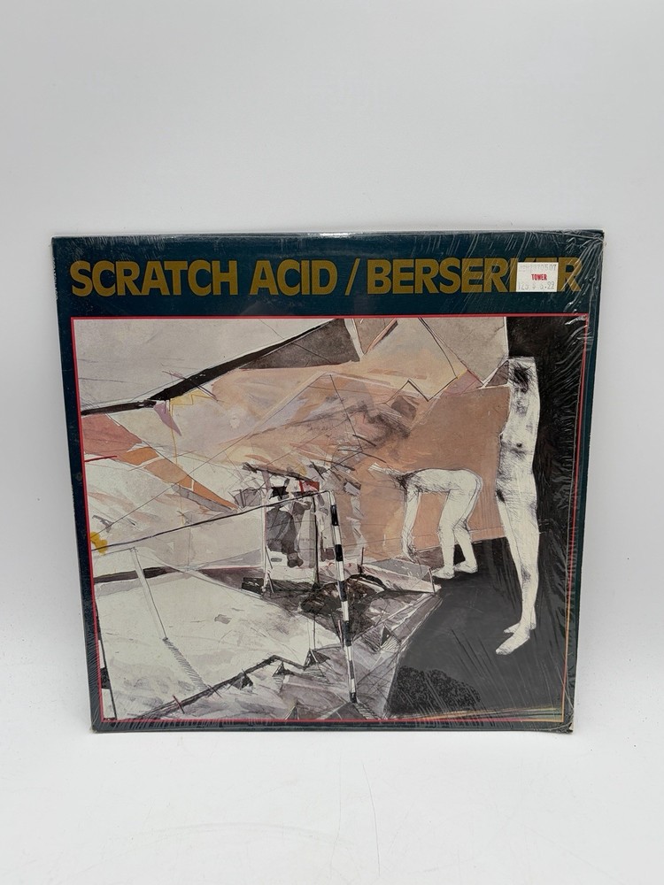 Scratch Acid: Berserker LP Touch and Go Records Black Vinyl 12″ 45 RPM Noise