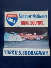 1971 AHRA Summernationals Vinyl Record 602 In Stereo