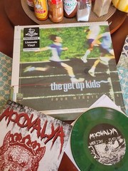 The Get Up Kids Limeade Color LP & Moovalya 7-inch Colored Vinyl Together!