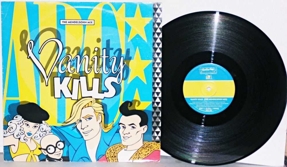 ABC Vanity Kills 12″ Orig 1985 UK Neutron VG+ Synth Pop New Wave Vinyl NTX 109