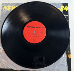 NEW YORK METAL-84 Rockcity 1984 USA Press Vinyl LP – Overkill Deathslayer Teazer