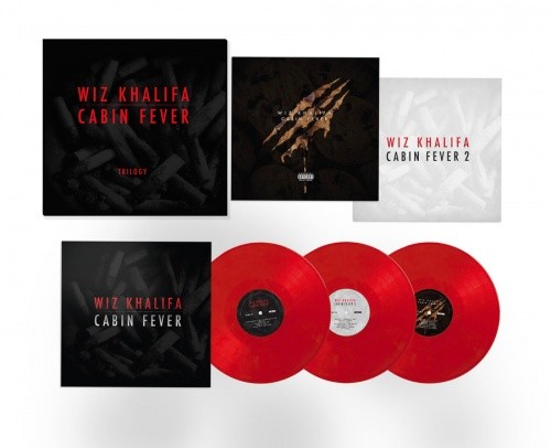 WIZ KHALIFA Cabin Fever Trilogy 3x LP NEW COLORED VINYL BOX SET Rostrum