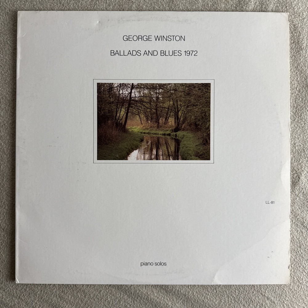 George Winston – Ballads And Blues 1972 – 1981 – LLA 81 Vinyl LP VG+/NM