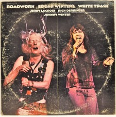 “Edgar Winter’s White Trash Roadwork” w/ Rick Derringer Double LP 1972 KEG 31249