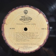 AMERICA Hideaway 1976 WB 1st Press KENDUN BS-2932 George Martin CLEAN VG+