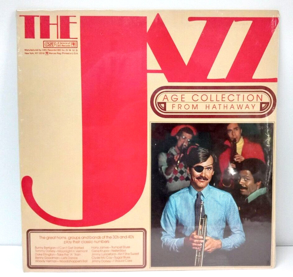 Jazz Age Collection From Hathaway Vinyl Record CBS NEW Factory Sealed