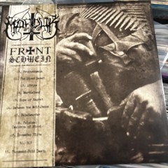 Marduk – Frontschwein LP 2024 Osmose – OPLP418 [Black Ice Vinyl w/ Book] NEW *FR