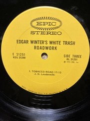 Edgar Winter White Trash Roadwork 2LP Rick Derringer Johnny Winter Live Vg++