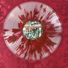 WHITE ZOMBIE Astro Creep 2000 Hot Topic Clear/Red Splatter LP Used! 2007 Geffen