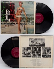 Sanremo Festival Vinyl LP Record Lot 26 Italy 1960s-1990s VG+ NM San Remo