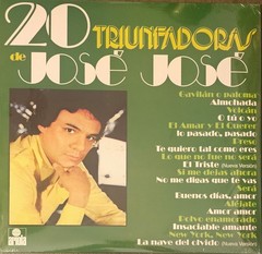 JOSE JOSE – 20 Triunfadoras -2LPs VINYL LATIN AMERICAN IMPORT FREE USA SHIPPING