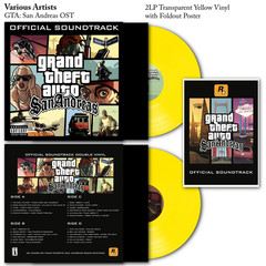 Grand Theft Auto San Andreas Soundtrack Vinyl New Sealed Condition NOT MOONSHAKE