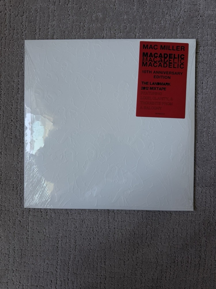 Mac Miller Macadelic Vinyl 10th Anniversary Silver LP BRAND NEW SHIPS TODAY!