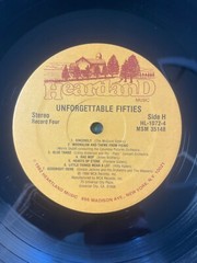 Unforgettable Fifties 4X LP, RCA Special Products HL-1072/4 VG