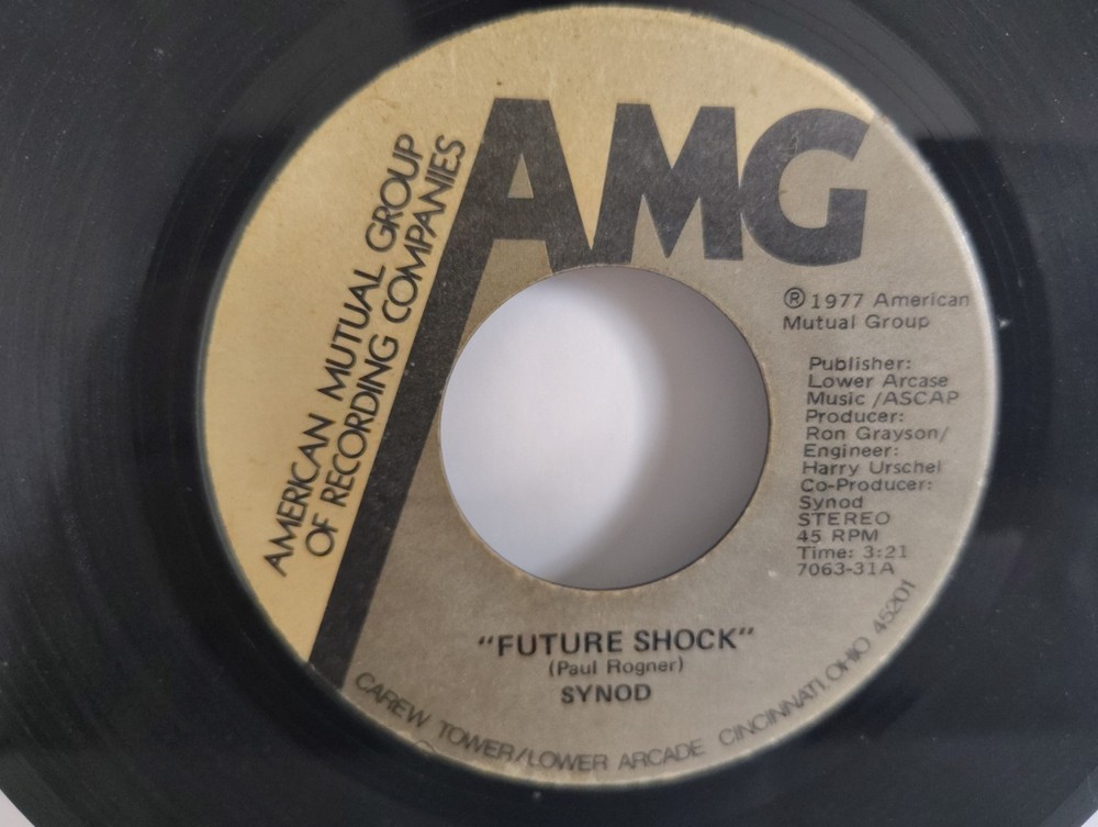 SYNOD – “FUTURE SHOCK – NATURE OF THINGS” / AMG RECORDS 1977