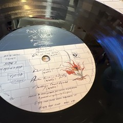 Pink Floyd – The Wall vinyl 2x lp 1979 record fair (F) sleeve disc see pics
