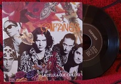 CAIFANES ** La Celula Que Explota ** 1991 Spain 7″ Single JAGUARES MANA