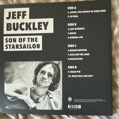 Jeff Buckley Son of the Starsailor 12″ Black Vinyl Double LP Parachute Rock