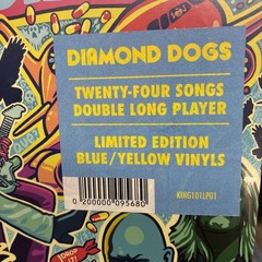 NEW SEALED-Diamond Dogs – Slap Bang Blue Rendezvous (Blue Yellow Vinyl)