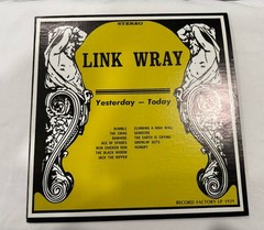 Link Wray Yesterday – Today LP Record Factory RF-1929 Vinyl 12″ Stereo