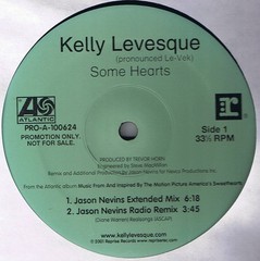 KELLY LEVESQUE Some Hearts 2001 US 12″ Single 2000s Atlantic PRO-A-100624 VG/VG