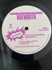 Bulworth The Soundtrack PUBLIC ENEMY-EVE-RZA-B REAL 1998 Interscope VG+