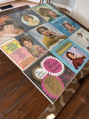 Lot of 9 Vinyl Records –Various Vintage Female Artists
