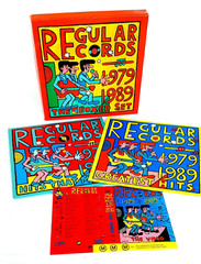 Regular Records 1979-1989 The Boxed Set -Martin Sharp -Tiny Tim Flowers Riptides