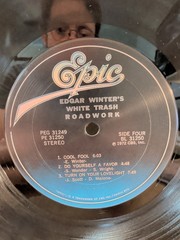 Edgar Winter’s White Trash | Roadwork | Vinyl 2xLP 1981 Epic PEG 31249 | VG+/VG+