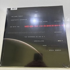 MUSE The Wow! Signal Translucent Red Grey Galaxy Vinyl + 12″x12″ Signed Art Card