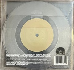 Charli XCX party 4 u clear colored 7″ vinyl single RSD 2026 etched