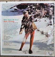 JUNE CHRISTY “This Time Of The Year” 1961 Capitol Stereo LP T 1605 VG/VG- Mono