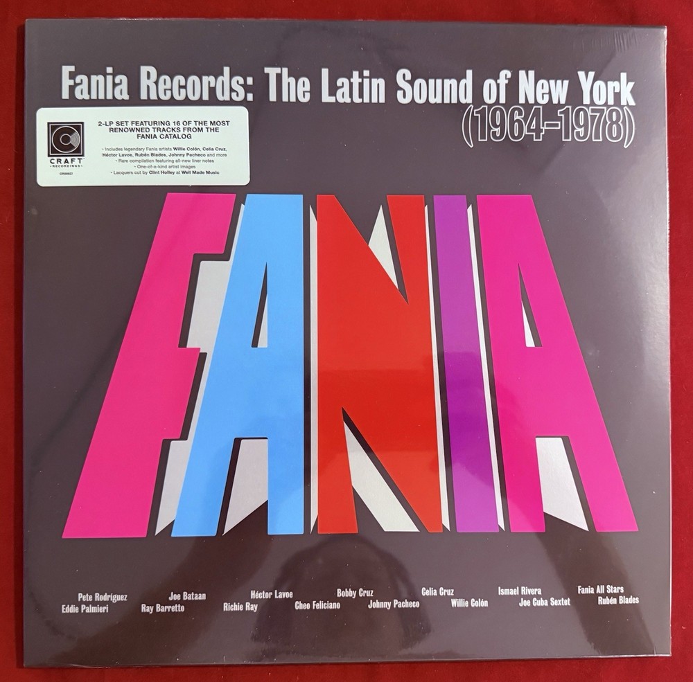 Fania Records: The Latin Sound Of New York 1964-1978 (2025) Original 2 Vinyl