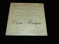 Wolfgang Amadeus Mozart / Antonio Vivaldi, Elvira Madigan, (LP), VG+, 4257258918