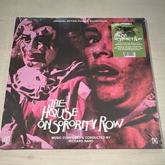 Terror Vision Richard Band The House on Sorority Row Soundtrack 180g Color LP