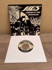 LISTEN 🎶 MC5 LOOKING AT YOU/BORDERLINE GARAGE ROCK PSYCH PIC SLEEVE 45 REISSUE