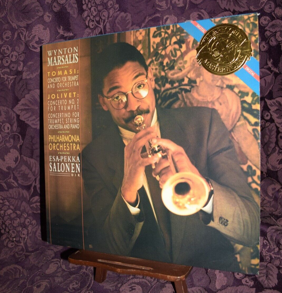 WYNTON MARSALIS Concerto For Trumpet 1986 CBS Masterworks 42096 Tomasi NM/EX