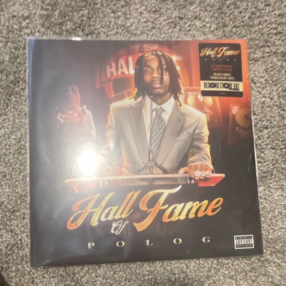 Polo G RSD Hall of Fame 5th Anniversary LP Gilded Smoke Translucent Vinyl