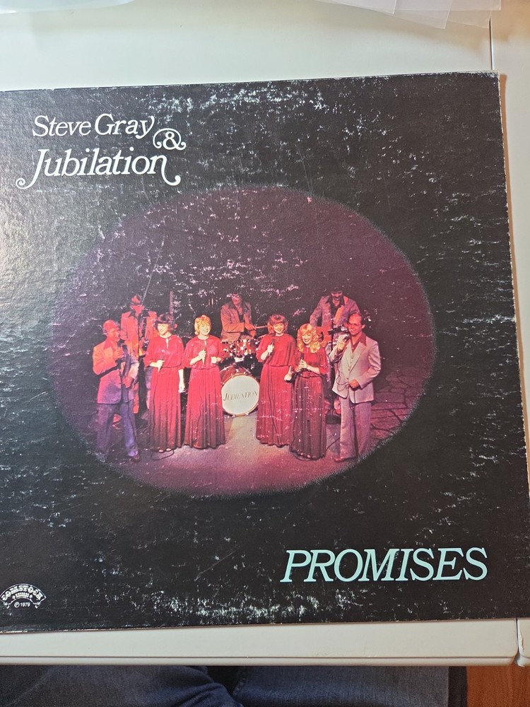 Vintage 1979 Steve Gray & Jubilation Promises Vinyl LP NR10970