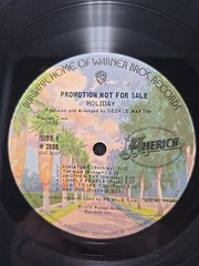 RARE! AMERICA HOLIDAY LP 1974 WARNER BROS W 2808 Santa Maria PROMO NEAR MINT