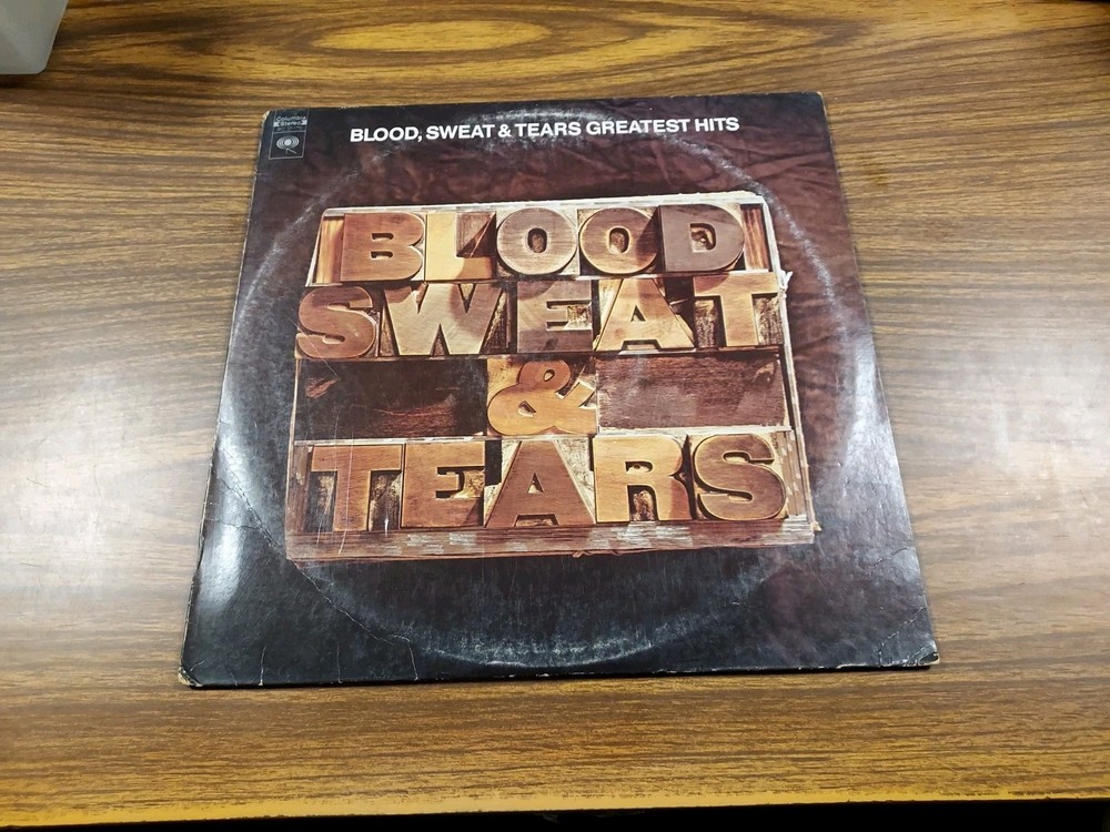 BLOOD,SWEAT & TEARS*GREATEST HITS*VINYL LP RECORD COLUMBIA PC 31170 EX/VG- 1971