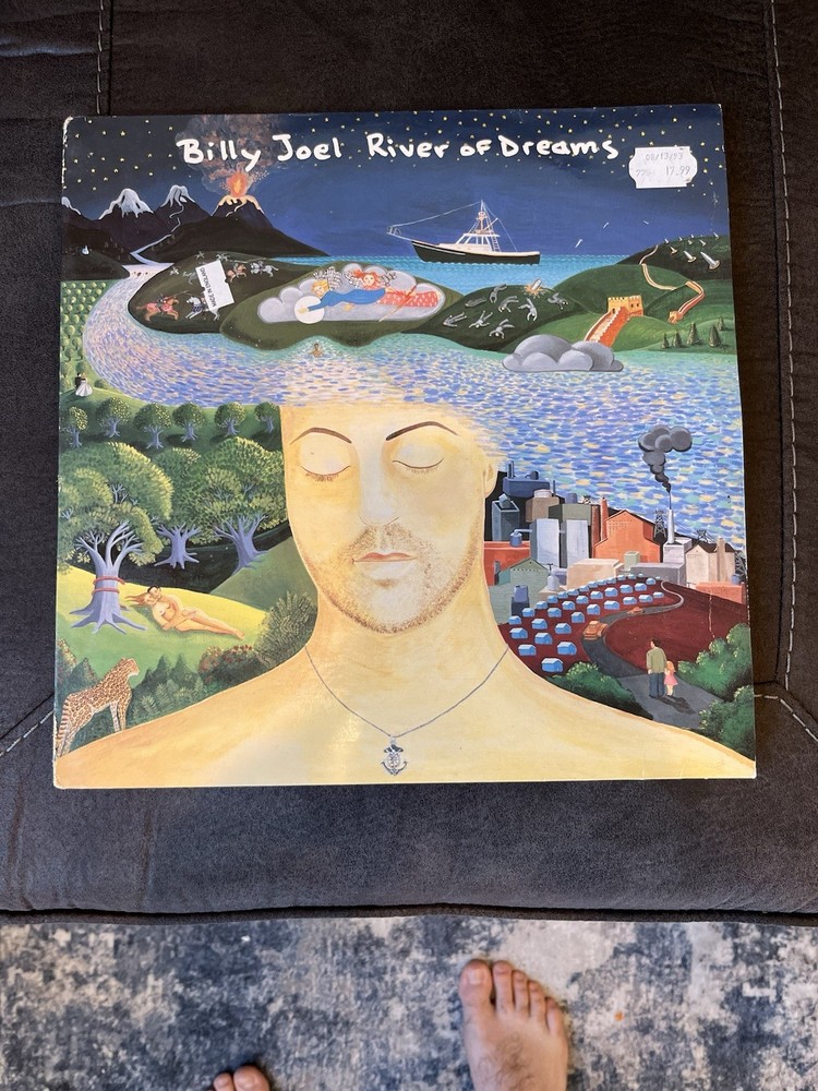 Billy Joel River Of Dreams Vinyl LP 1st Press RARE 473872 1993