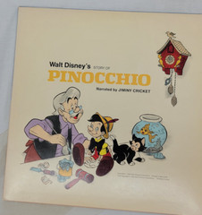 Walt Disney’s: Pinocchio ~ Vinyl LP ~ Disneyland Records/3905 ~ 1969