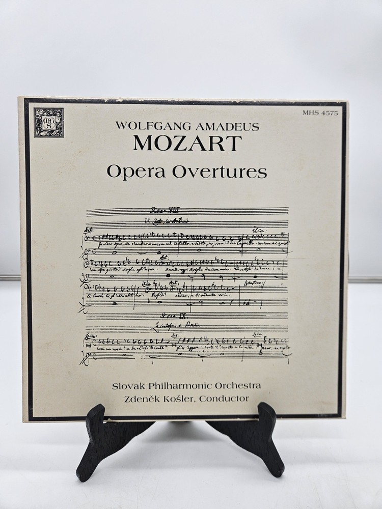 Wolfgang Amadeus Mozart, Slovak Philharmonic Orchestra, Zdeněk Košler, Opera O