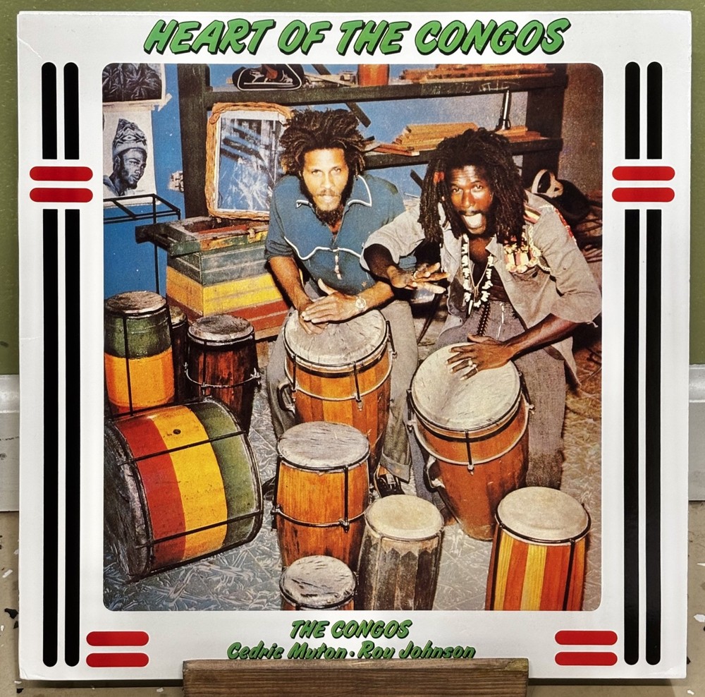 The Congos – Heart Of The Congos LP 2000’s VP Records Reissue Black Ark