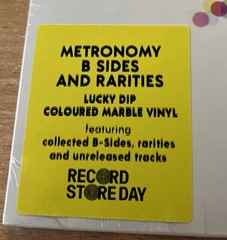 METRONOMY B-Sides And Rarities RSD 2026 NEW SEALED Coloured Marble Vinyl LP