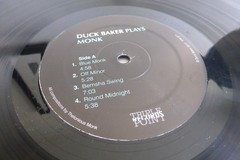 Duck Baker Plays Monk Audiophile Ltd Ed Triple Point TRP 271 Jazz Guitar LP