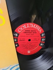 Vintage Doris Day Doris Day’s Greatest Hits Vinyl LP Columbia CL 1210 1958 Pop