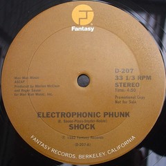 Shock – Electrophonic Phunk (12″, Promo) (Near Mint (NM or M-)) 3826904558