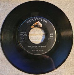 Skeeter Davis”The End Of The World / I Can’t Stay Mad At You” reissue VG